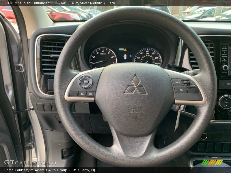 Alloy Silver Metallic / Black 2018 Mitsubishi Outlander SEL S-AWC