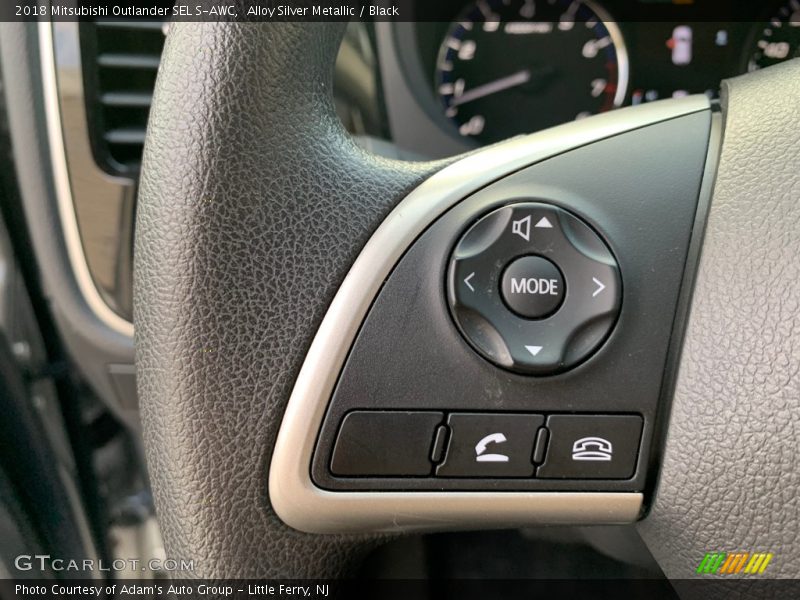 Alloy Silver Metallic / Black 2018 Mitsubishi Outlander SEL S-AWC