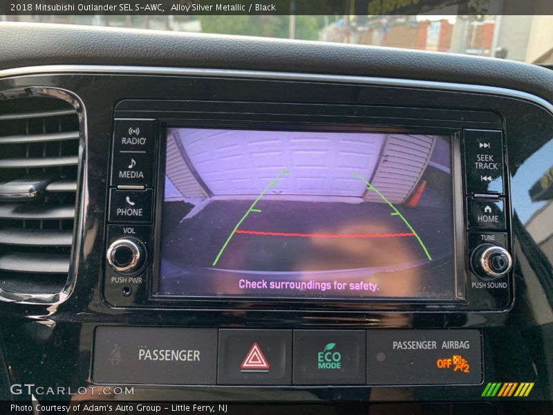Alloy Silver Metallic / Black 2018 Mitsubishi Outlander SEL S-AWC