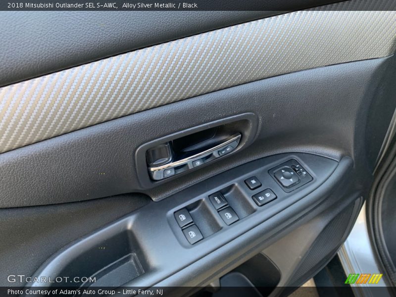 Alloy Silver Metallic / Black 2018 Mitsubishi Outlander SEL S-AWC