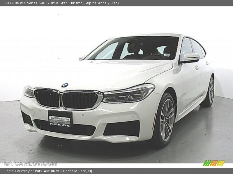 Alpine White / Black 2019 BMW 6 Series 640i xDrive Gran Turismo