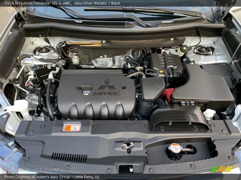 Alloy Silver Metallic / Black 2018 Mitsubishi Outlander SEL S-AWC