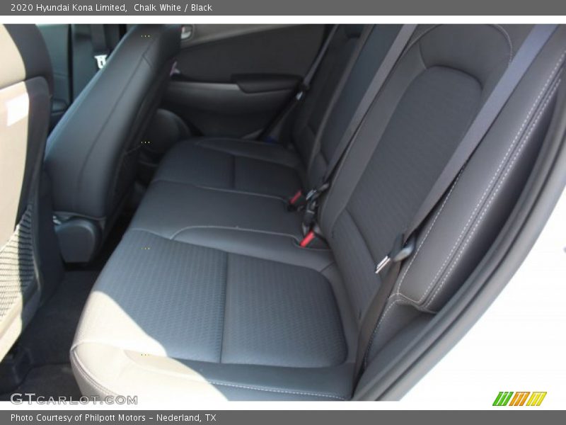 Chalk White / Black 2020 Hyundai Kona Limited