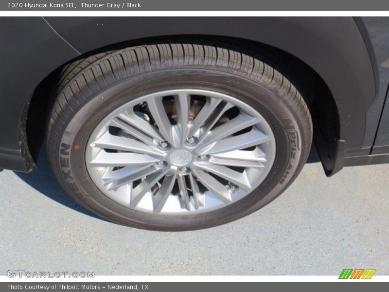 Thunder Gray / Black 2020 Hyundai Kona SEL