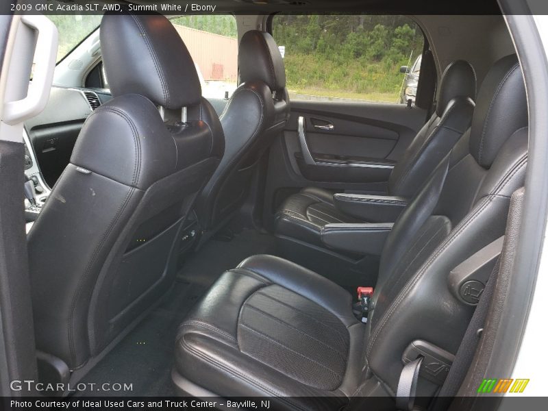 Summit White / Ebony 2009 GMC Acadia SLT AWD