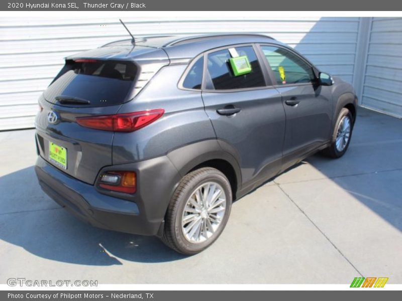 Thunder Gray / Black 2020 Hyundai Kona SEL