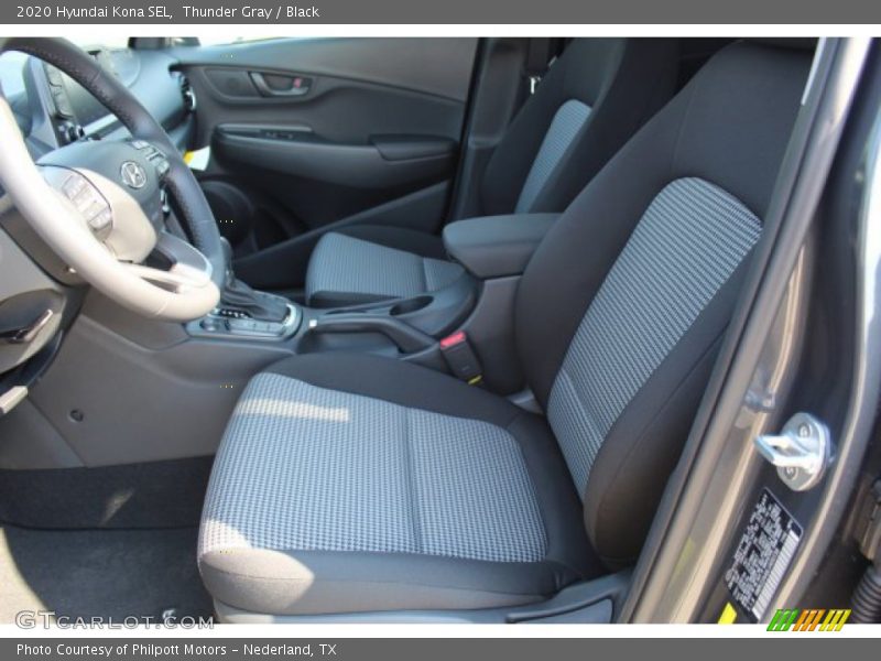 Thunder Gray / Black 2020 Hyundai Kona SEL