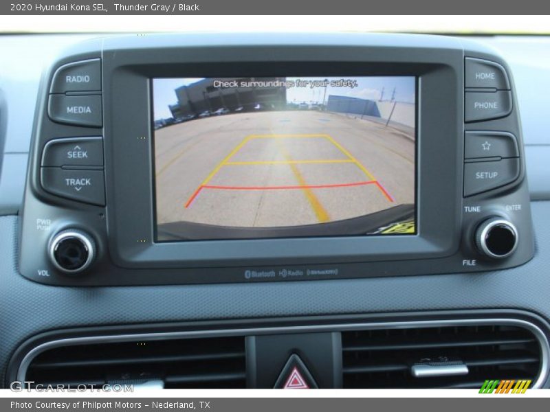 Thunder Gray / Black 2020 Hyundai Kona SEL