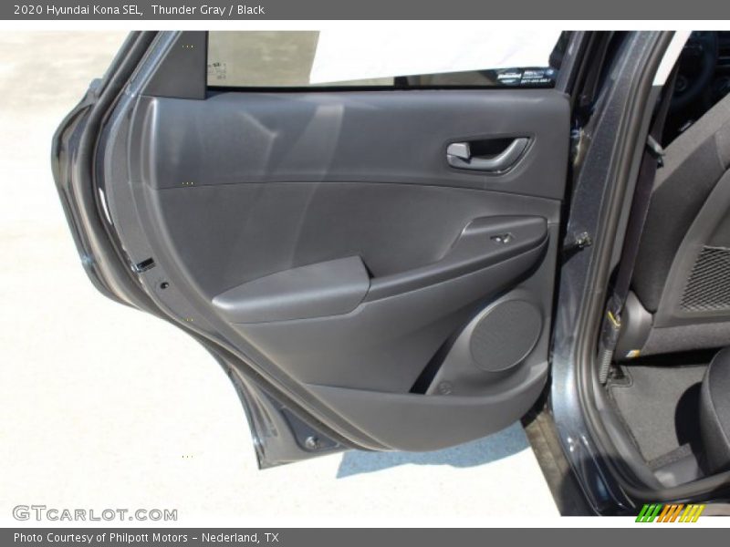 Thunder Gray / Black 2020 Hyundai Kona SEL