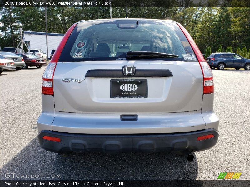 Whistler Silver Metallic / Black 2008 Honda CR-V LX 4WD
