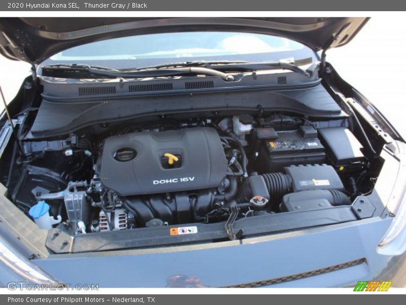 Thunder Gray / Black 2020 Hyundai Kona SEL