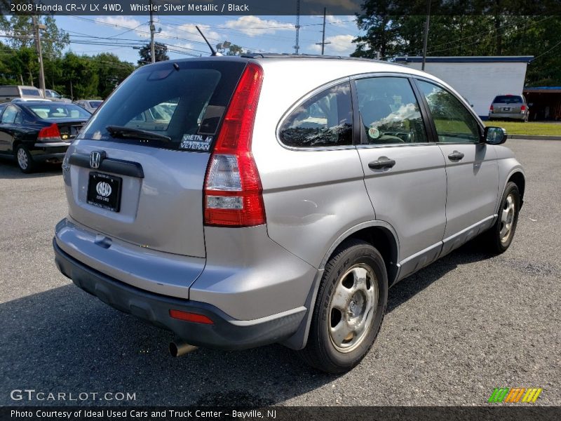 Whistler Silver Metallic / Black 2008 Honda CR-V LX 4WD