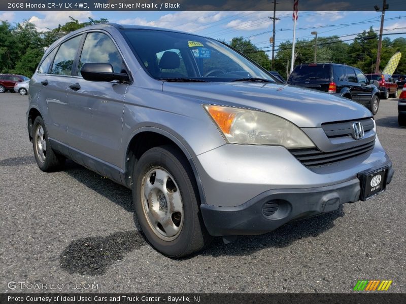 Whistler Silver Metallic / Black 2008 Honda CR-V LX 4WD