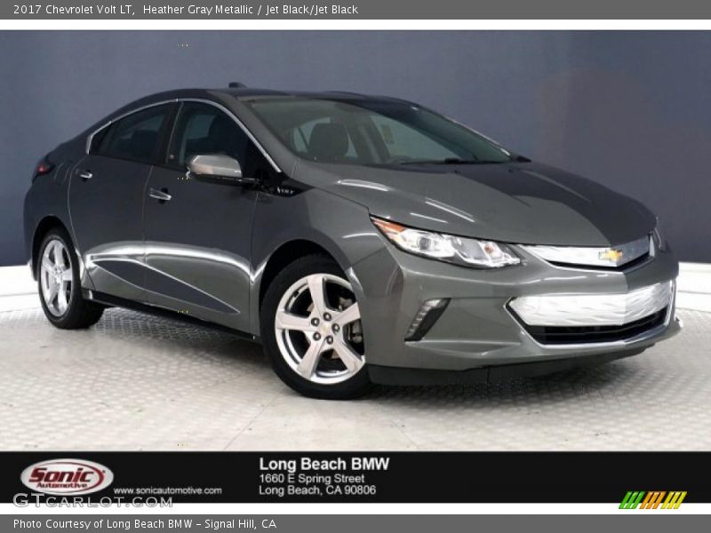 Heather Gray Metallic / Jet Black/Jet Black 2017 Chevrolet Volt LT