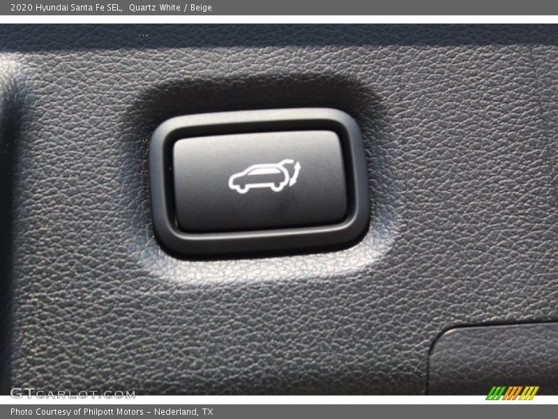 Quartz White / Beige 2020 Hyundai Santa Fe SEL