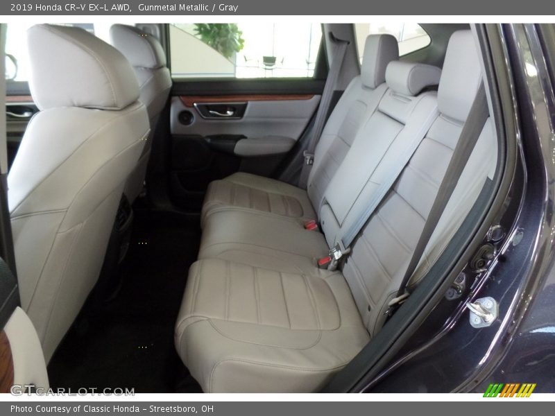 Gunmetal Metallic / Gray 2019 Honda CR-V EX-L AWD