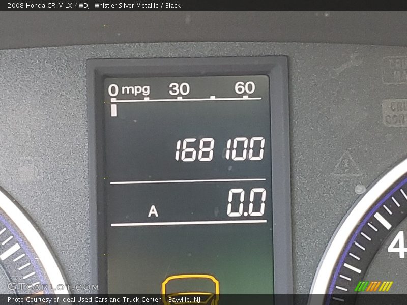 Whistler Silver Metallic / Black 2008 Honda CR-V LX 4WD