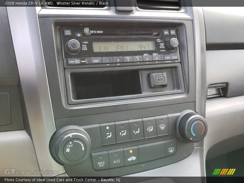 Whistler Silver Metallic / Black 2008 Honda CR-V LX 4WD