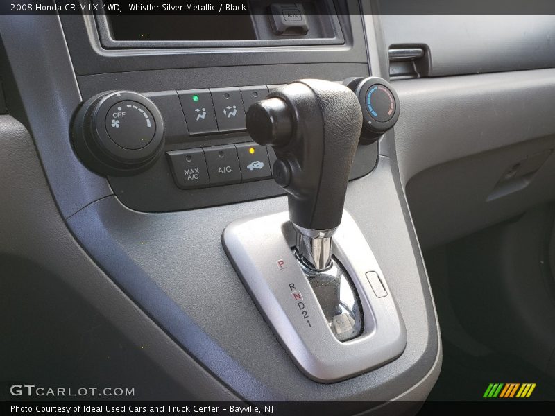 Whistler Silver Metallic / Black 2008 Honda CR-V LX 4WD