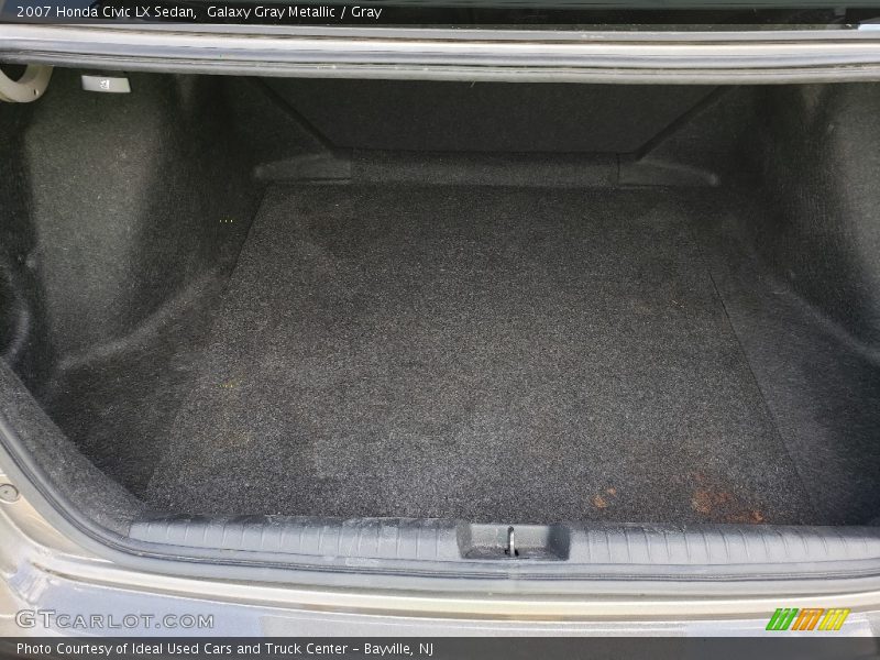 Galaxy Gray Metallic / Gray 2007 Honda Civic LX Sedan