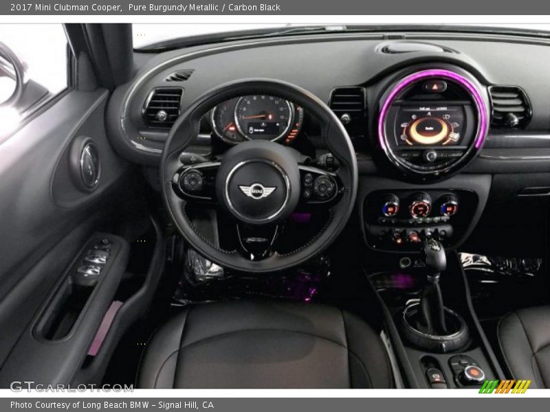 Pure Burgundy Metallic / Carbon Black 2017 Mini Clubman Cooper