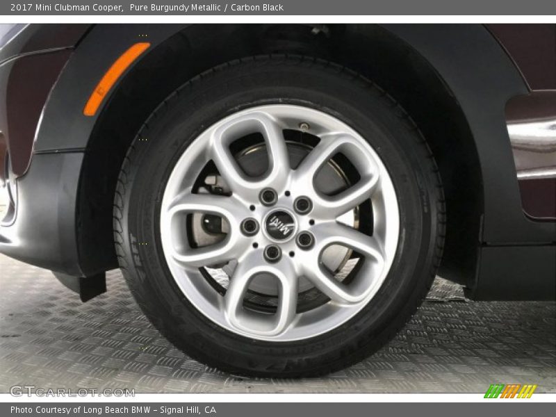 Pure Burgundy Metallic / Carbon Black 2017 Mini Clubman Cooper