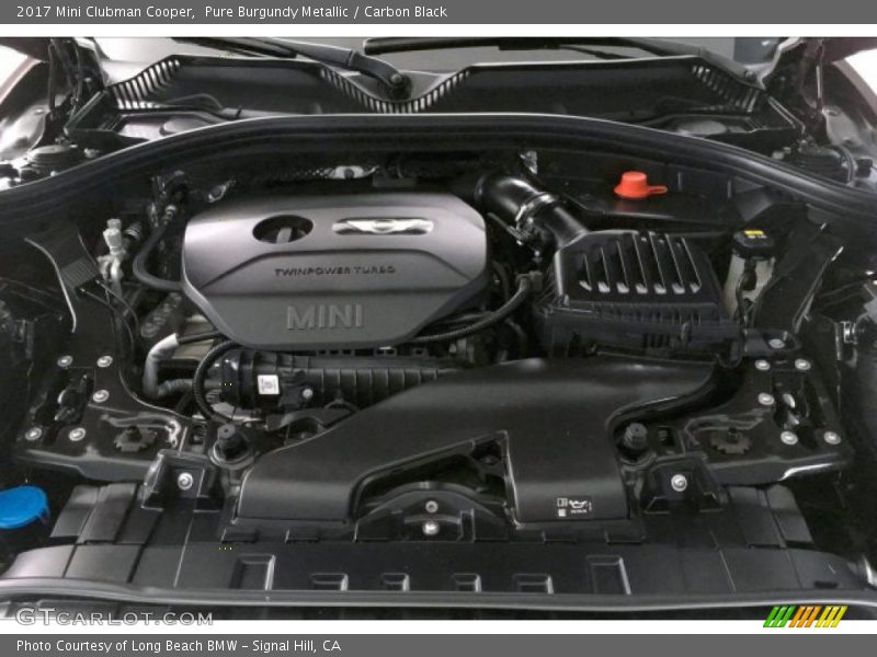 Pure Burgundy Metallic / Carbon Black 2017 Mini Clubman Cooper