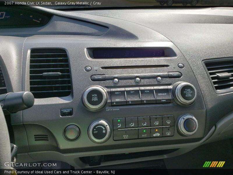 Galaxy Gray Metallic / Gray 2007 Honda Civic LX Sedan
