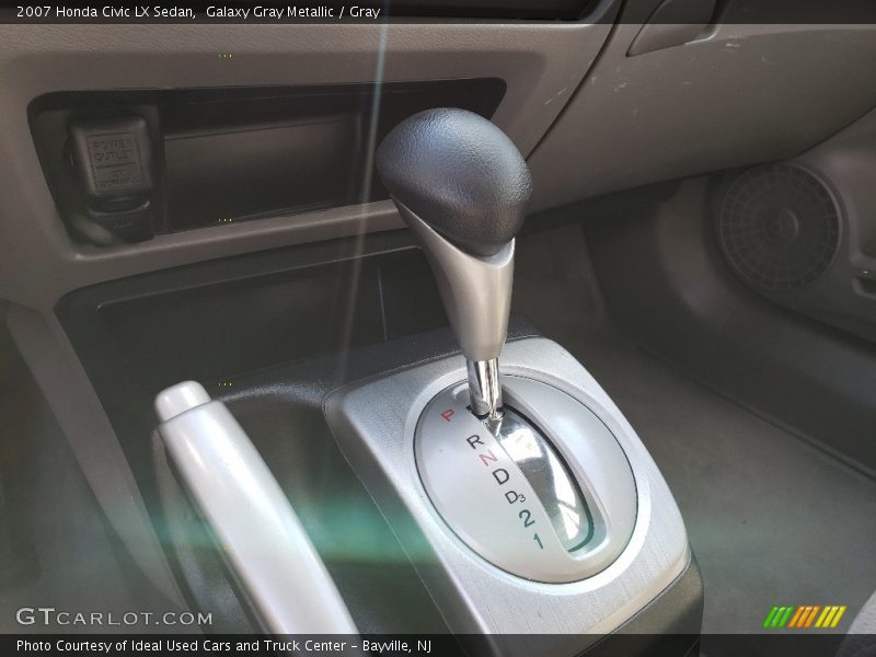 Galaxy Gray Metallic / Gray 2007 Honda Civic LX Sedan