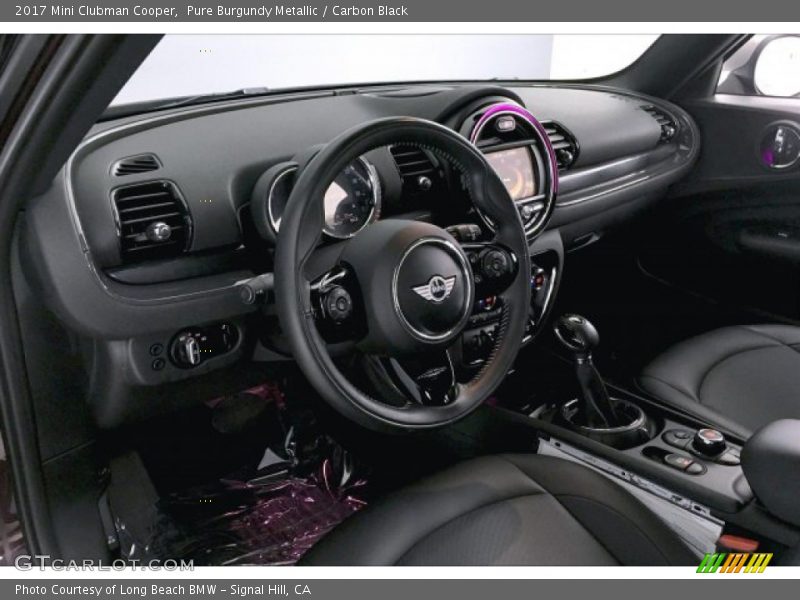 Pure Burgundy Metallic / Carbon Black 2017 Mini Clubman Cooper