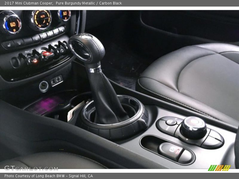 Pure Burgundy Metallic / Carbon Black 2017 Mini Clubman Cooper