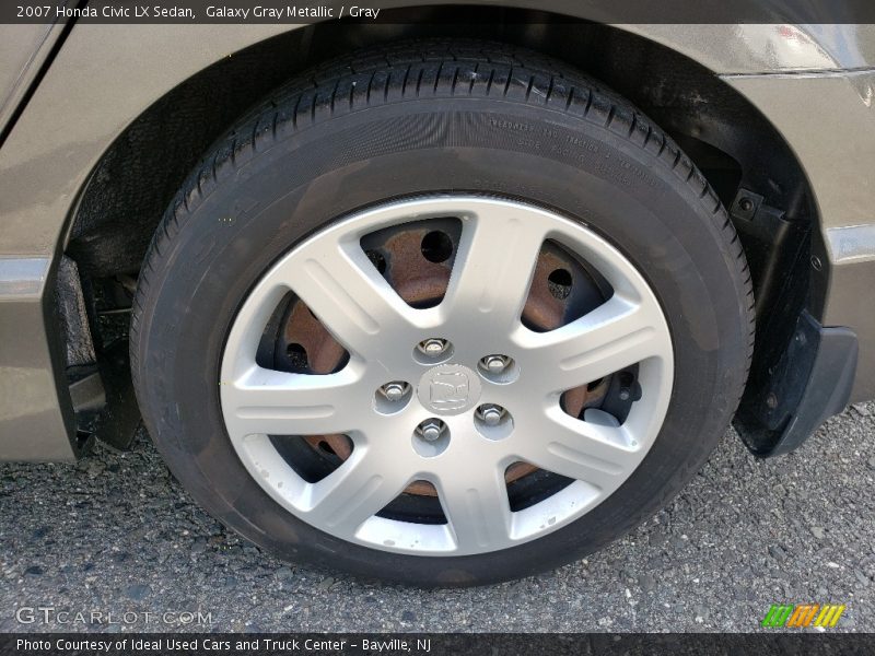 Galaxy Gray Metallic / Gray 2007 Honda Civic LX Sedan