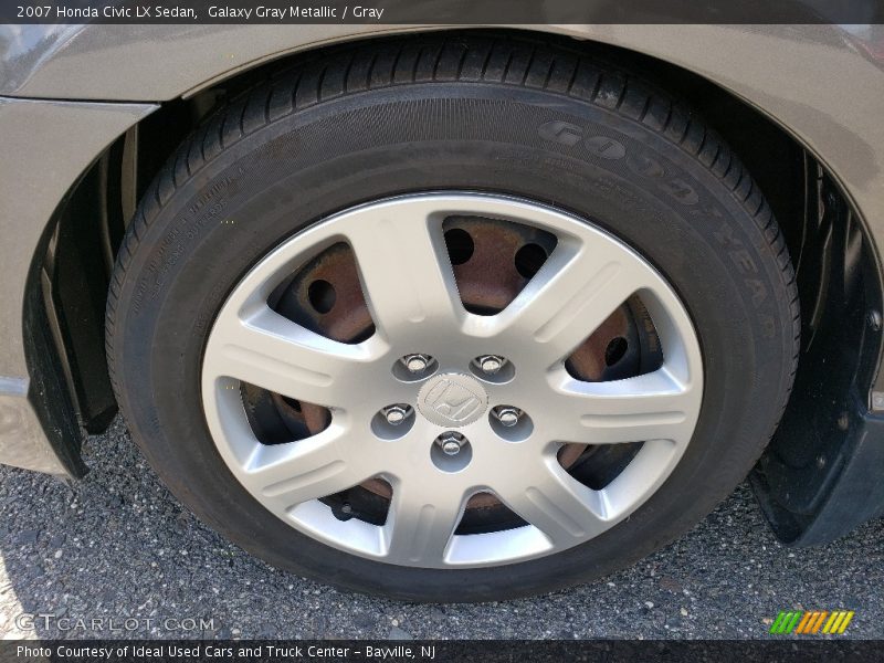 Galaxy Gray Metallic / Gray 2007 Honda Civic LX Sedan