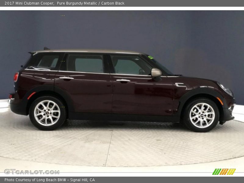 Pure Burgundy Metallic / Carbon Black 2017 Mini Clubman Cooper