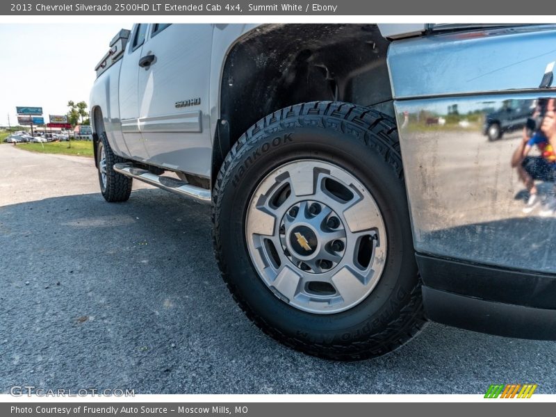 Summit White / Ebony 2013 Chevrolet Silverado 2500HD LT Extended Cab 4x4