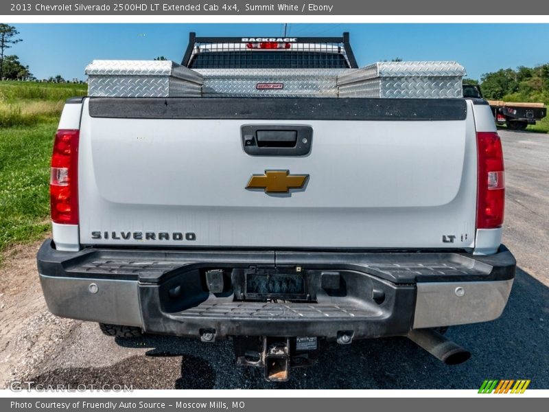 Summit White / Ebony 2013 Chevrolet Silverado 2500HD LT Extended Cab 4x4