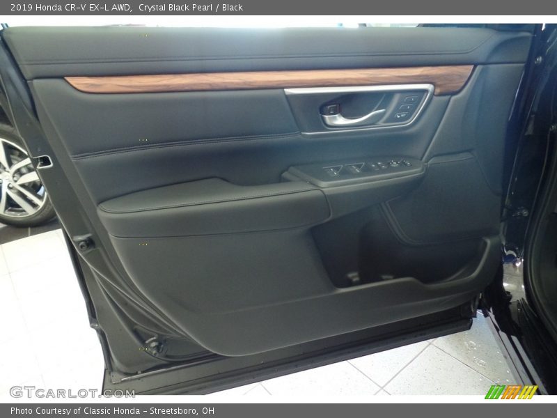 Crystal Black Pearl / Black 2019 Honda CR-V EX-L AWD