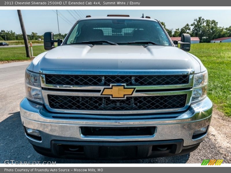 Summit White / Ebony 2013 Chevrolet Silverado 2500HD LT Extended Cab 4x4