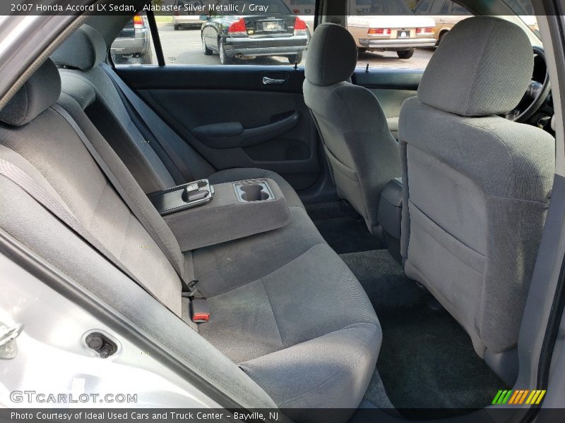 Alabaster Silver Metallic / Gray 2007 Honda Accord LX Sedan