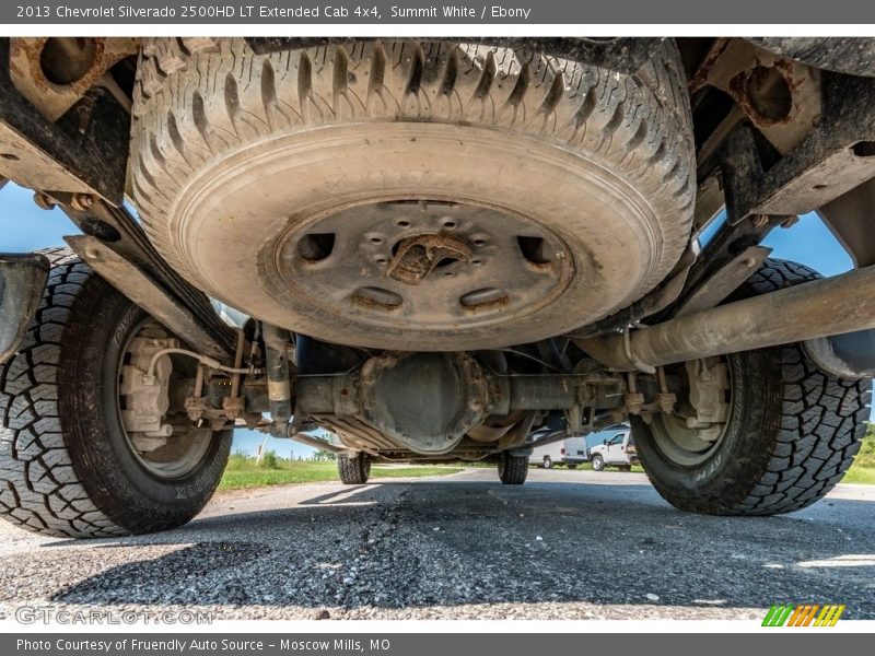 Summit White / Ebony 2013 Chevrolet Silverado 2500HD LT Extended Cab 4x4
