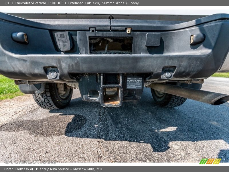 Summit White / Ebony 2013 Chevrolet Silverado 2500HD LT Extended Cab 4x4