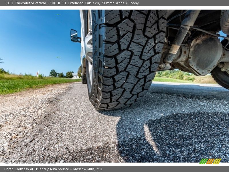 Summit White / Ebony 2013 Chevrolet Silverado 2500HD LT Extended Cab 4x4