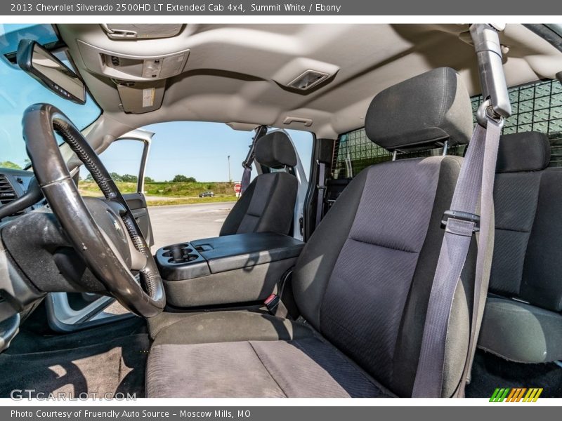 Summit White / Ebony 2013 Chevrolet Silverado 2500HD LT Extended Cab 4x4