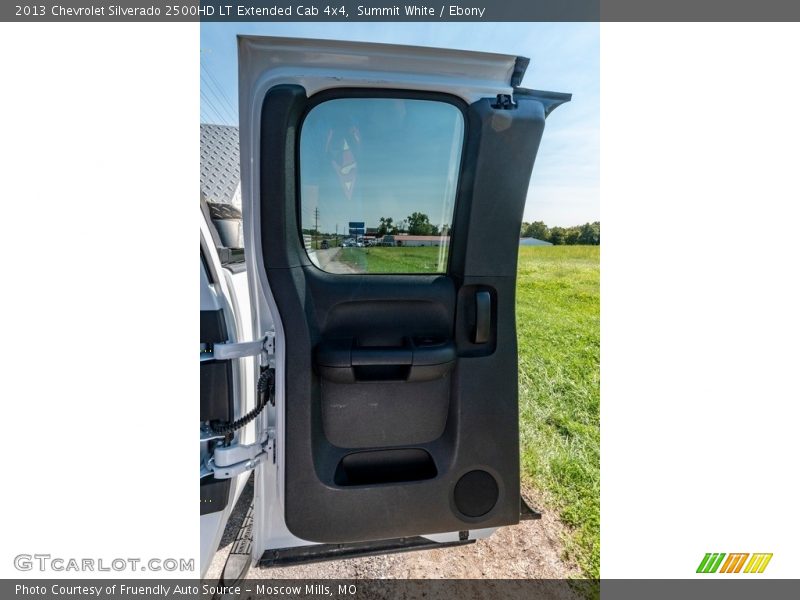 Summit White / Ebony 2013 Chevrolet Silverado 2500HD LT Extended Cab 4x4
