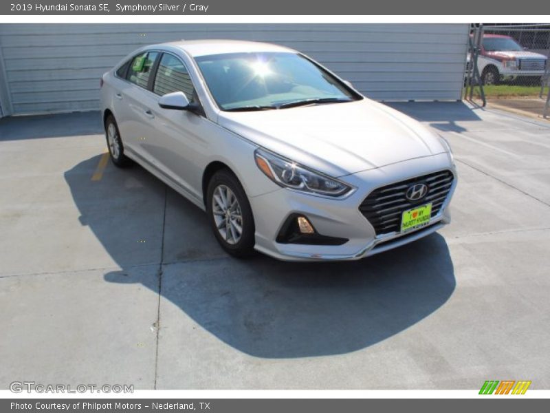 Symphony Silver / Gray 2019 Hyundai Sonata SE