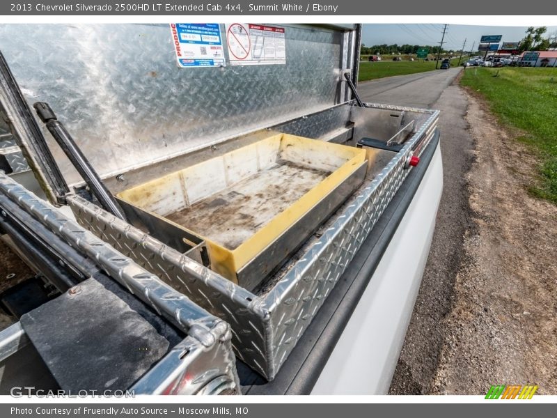 Summit White / Ebony 2013 Chevrolet Silverado 2500HD LT Extended Cab 4x4