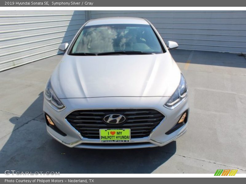 Symphony Silver / Gray 2019 Hyundai Sonata SE