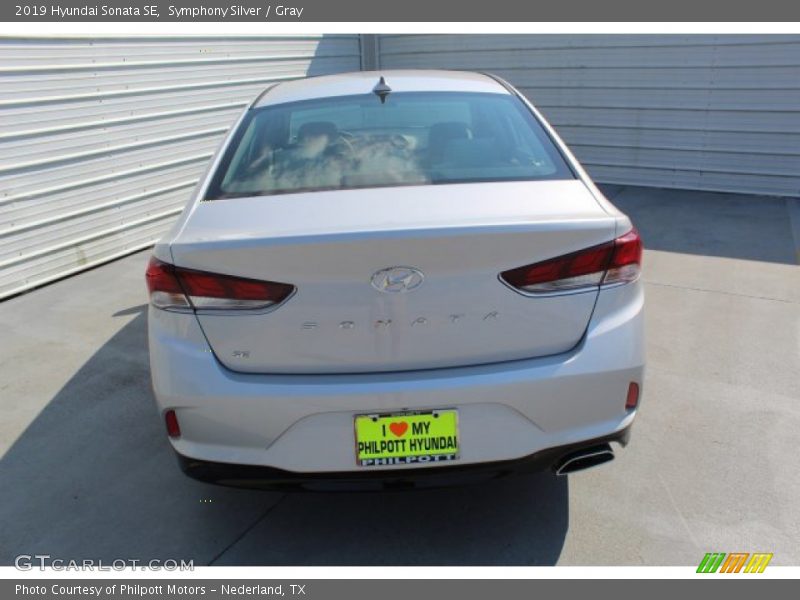 Symphony Silver / Gray 2019 Hyundai Sonata SE