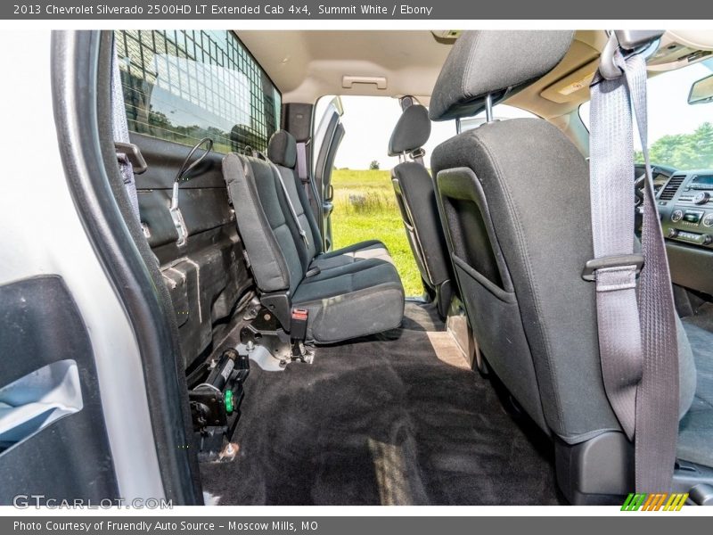 Summit White / Ebony 2013 Chevrolet Silverado 2500HD LT Extended Cab 4x4