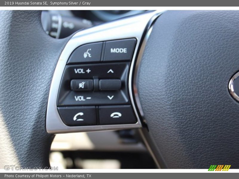 Symphony Silver / Gray 2019 Hyundai Sonata SE